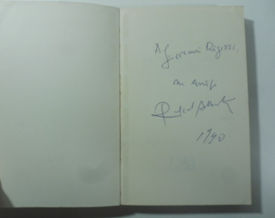 Canto de siempre. Copia con dedica e firma dell'Autore (signed copy)